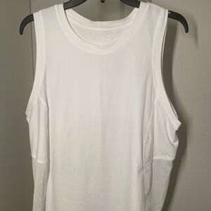 DSG Size L White Athletic Tank!